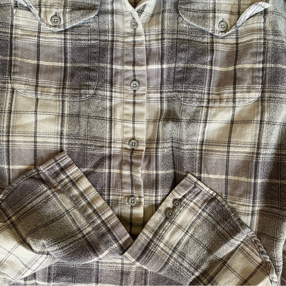 Vintage 1998 Land’s End Grey Flannel - Picture 7 of 10